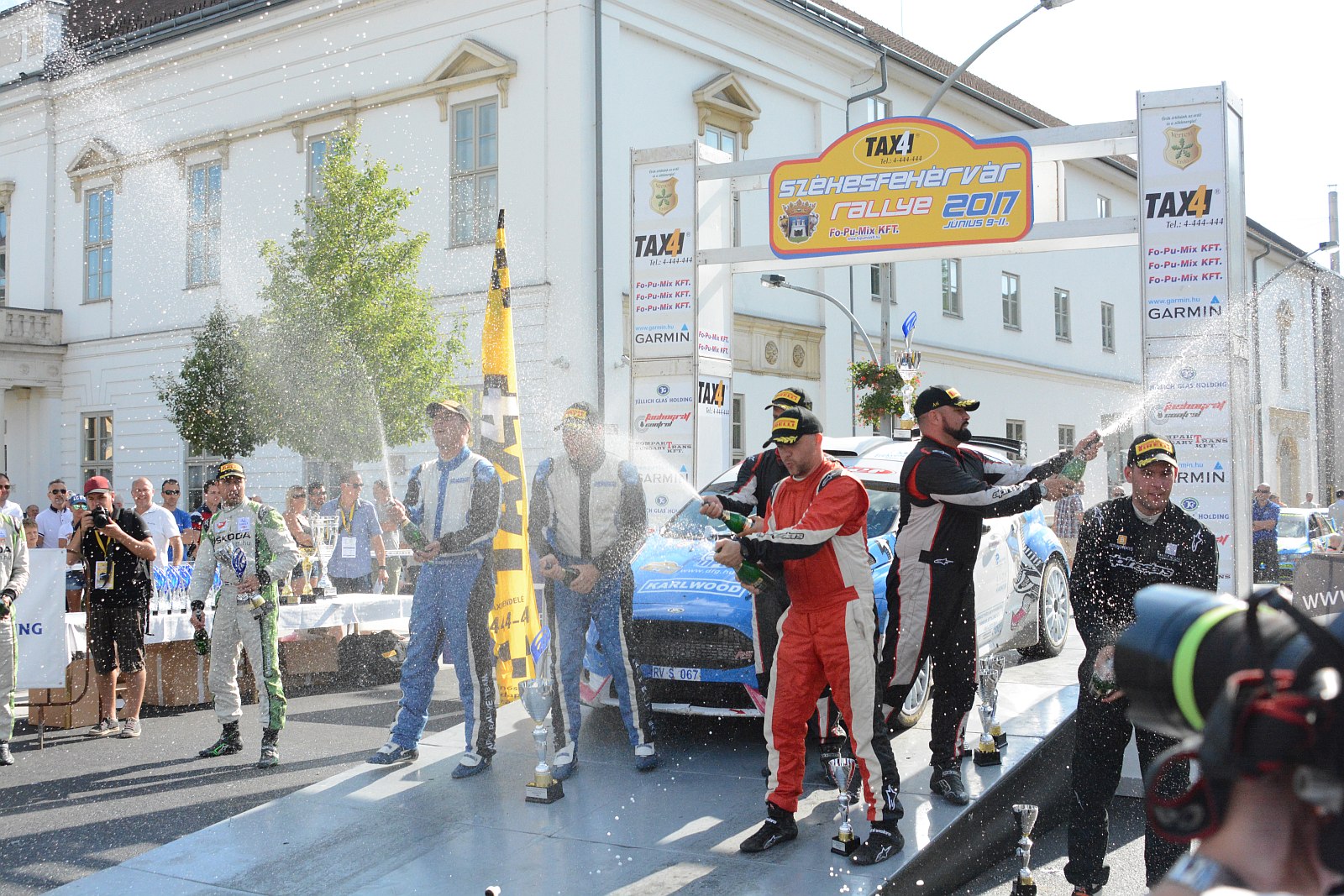 Székesfehérvár Rallye 2017. ünnepélyes célceremónia