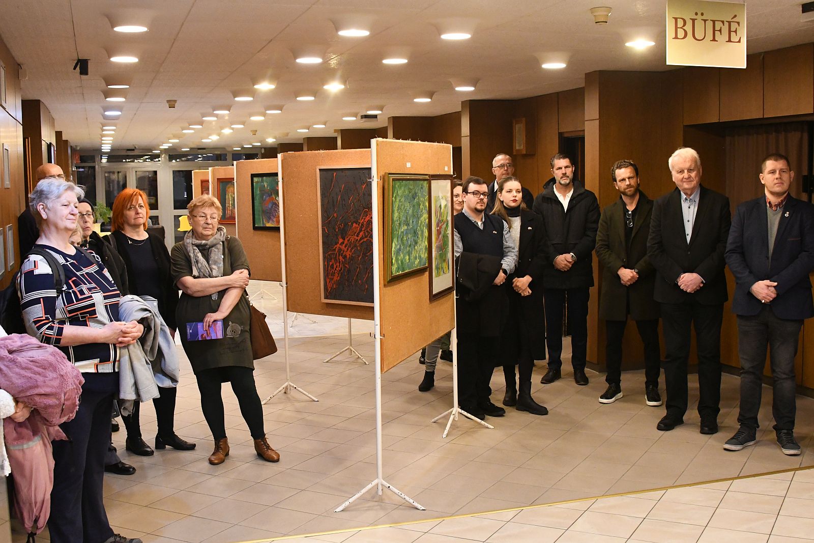 Megnyílt a Lengyel festmények kiállítása a Köfém Művházban