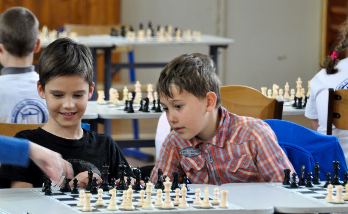 Ötven táblás sakkverseny a Munkácsy Mihály Általános Iskolában