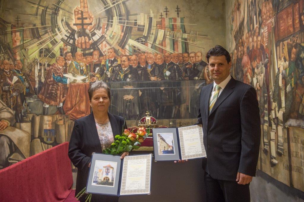 Józsa Dávid és Siági Istvánné Varga Vera kapta idén a „Székesfehérvár Sportjáért” díjakat