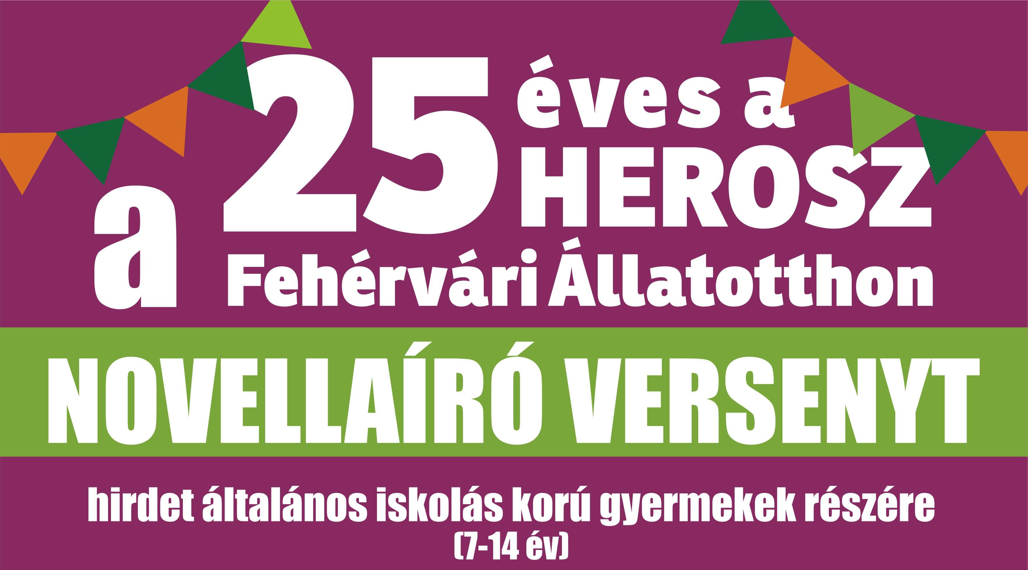 Irodalmi pályázatot hirdet a HEROSZ Fehérvári Állatotthona