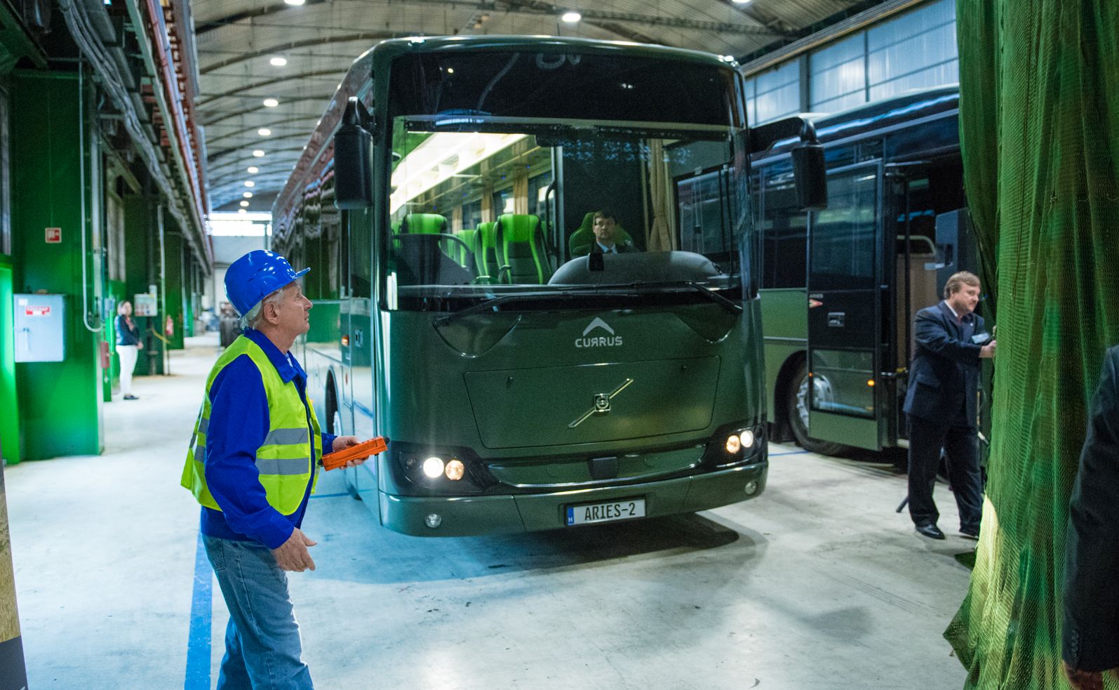 Újra van buszgyártás Fehérváron – bemutatták a Currus Ariest