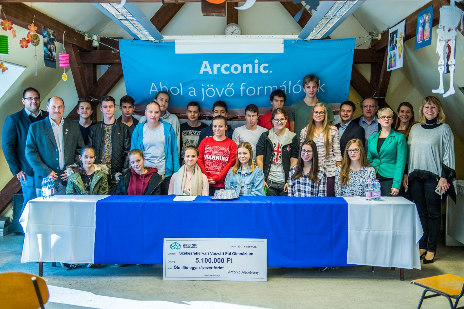 A műszaki és mérnöki pályák megismerését támogatja az Arconic a Vasváriban