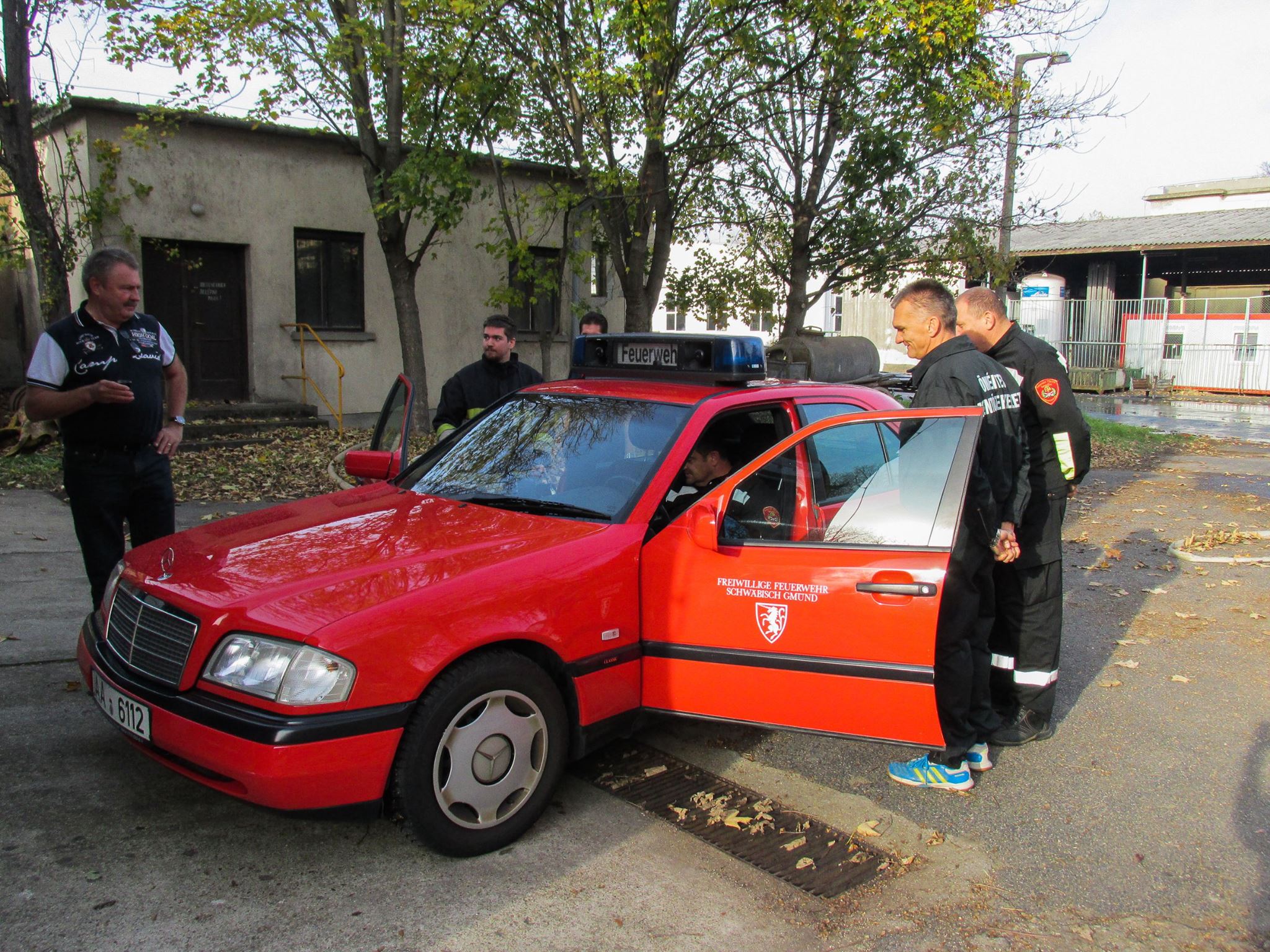 Schwäbisch Gmündből kaptak tűzoltó autót a fehérvári önkéntesek