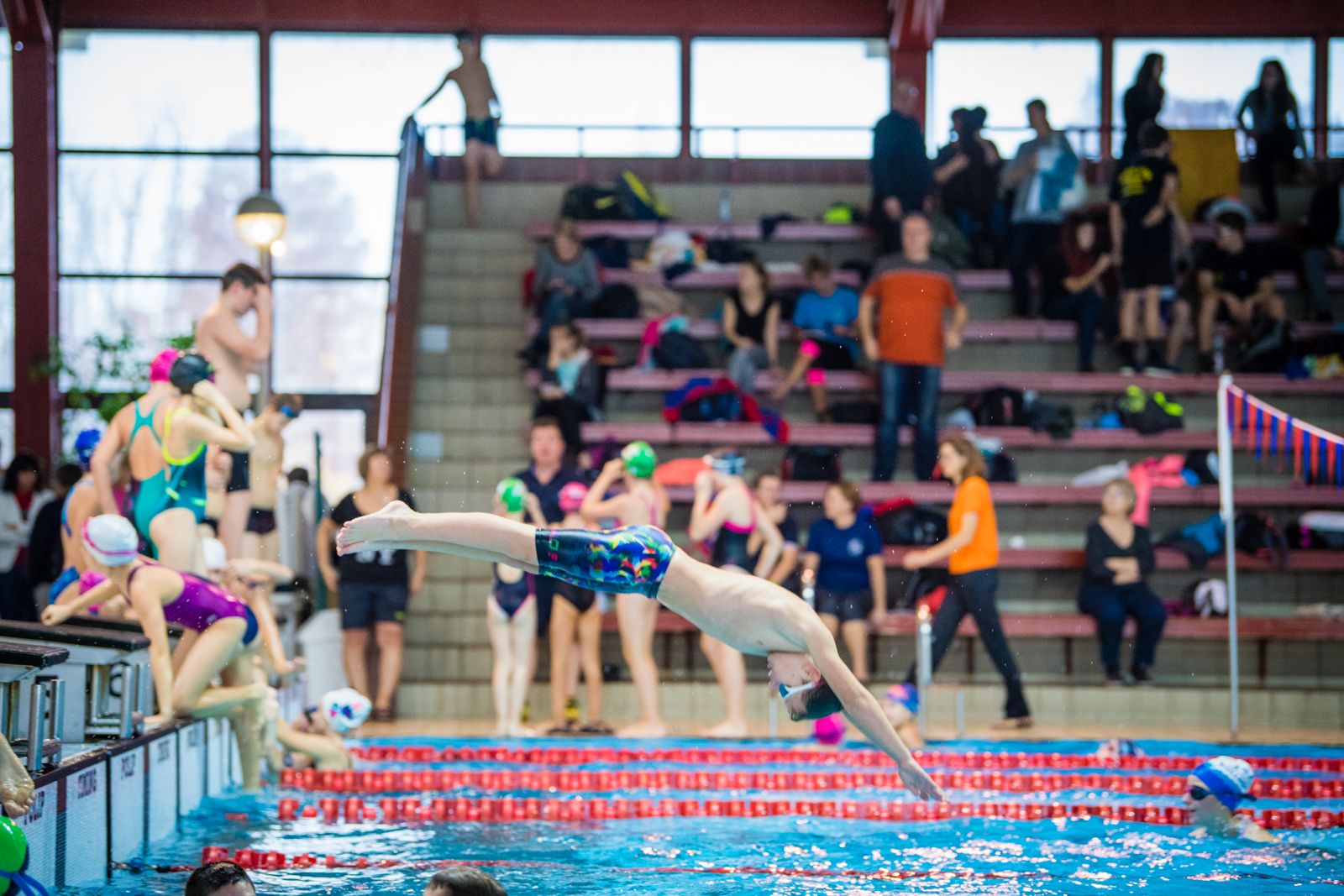 Rekord létszámú úszó a városi diákolimpiai döntőn