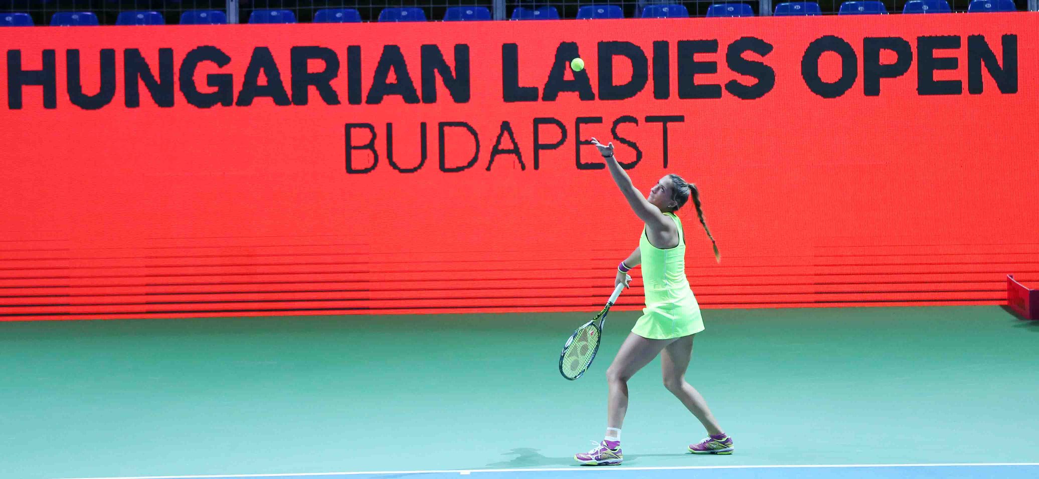 Élete első főtáblás meccsét játszotta WTA-tornán Udvardy Panna