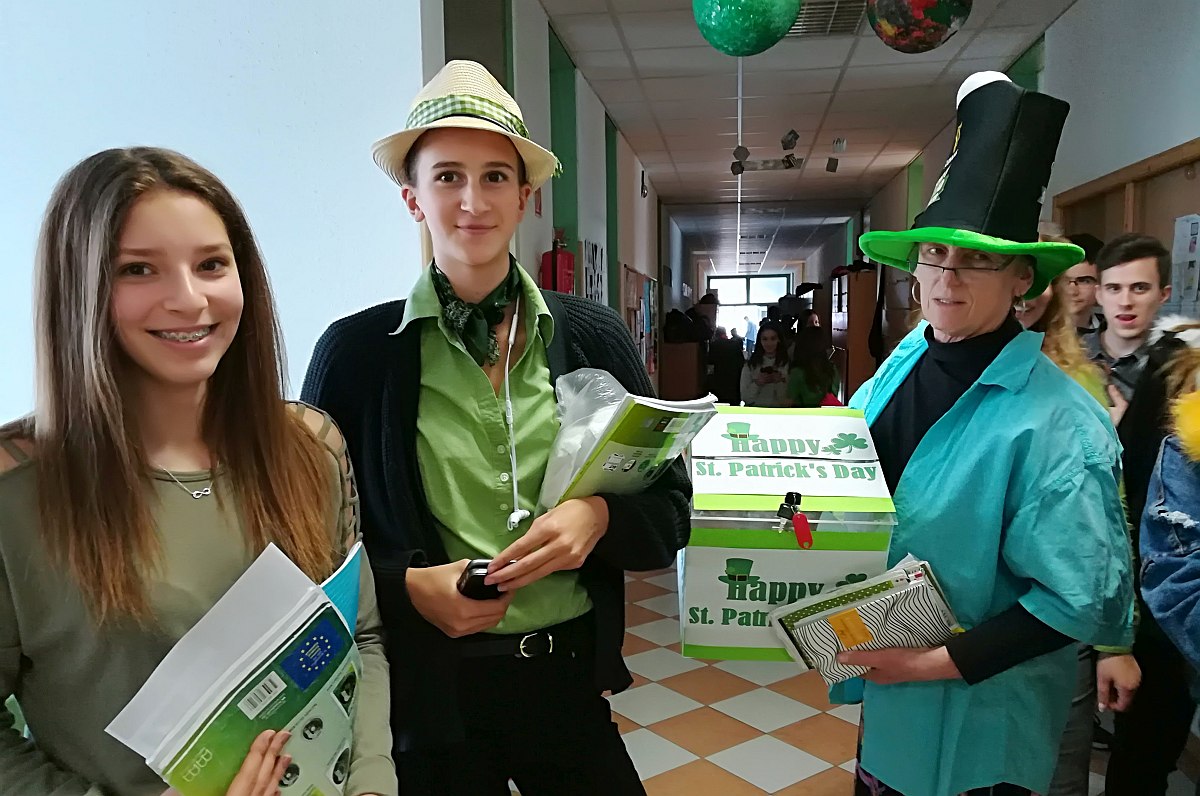 Zöldbe öltöztek - Szent Patrik Napja a Comenius Iskolában