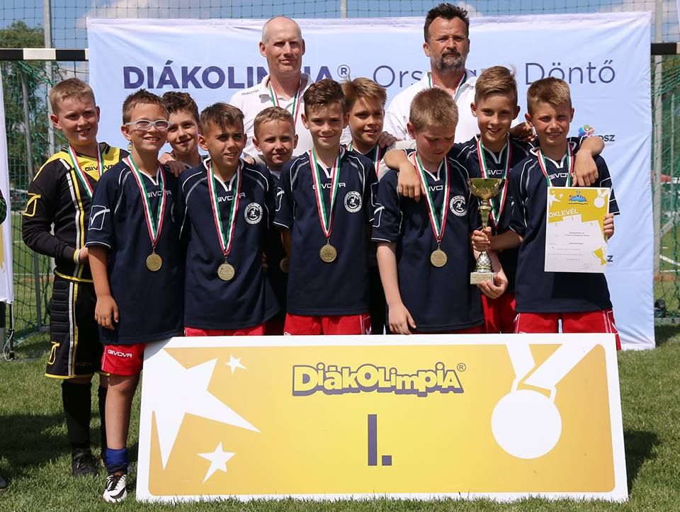 Magyarország diákolimpiai bajnoka lett a Tóvárosi iskola focicsapata