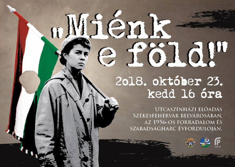 Koszorúzás, forradalmi séta és utcaszínházi előadás is lesz október 23-án
