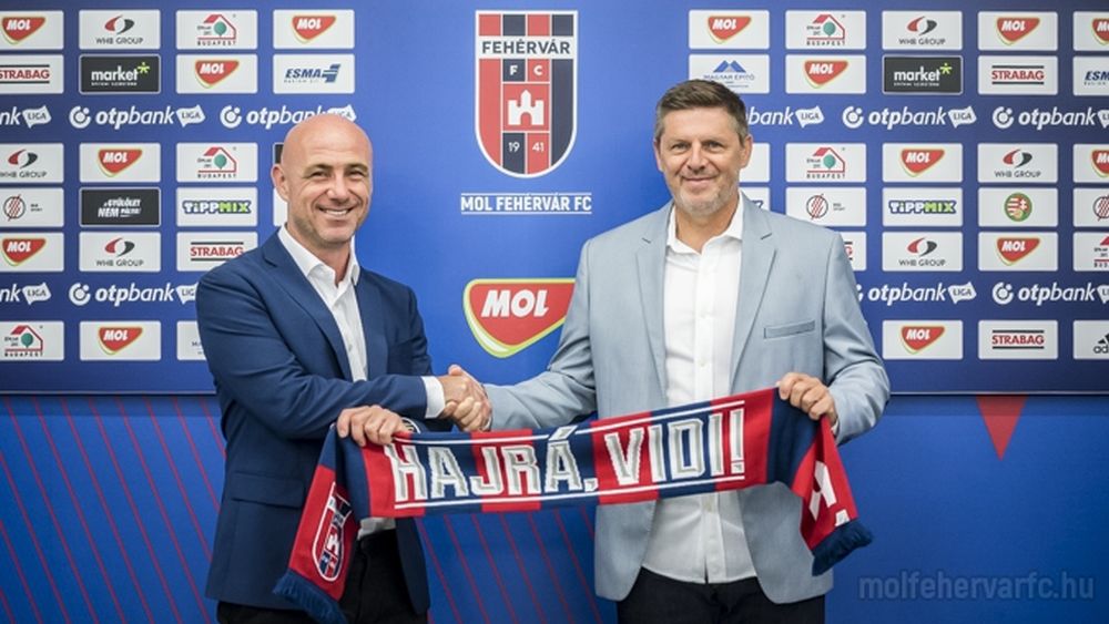 Márton Gábor lett a MOL Fehérvár új vezetőedzője