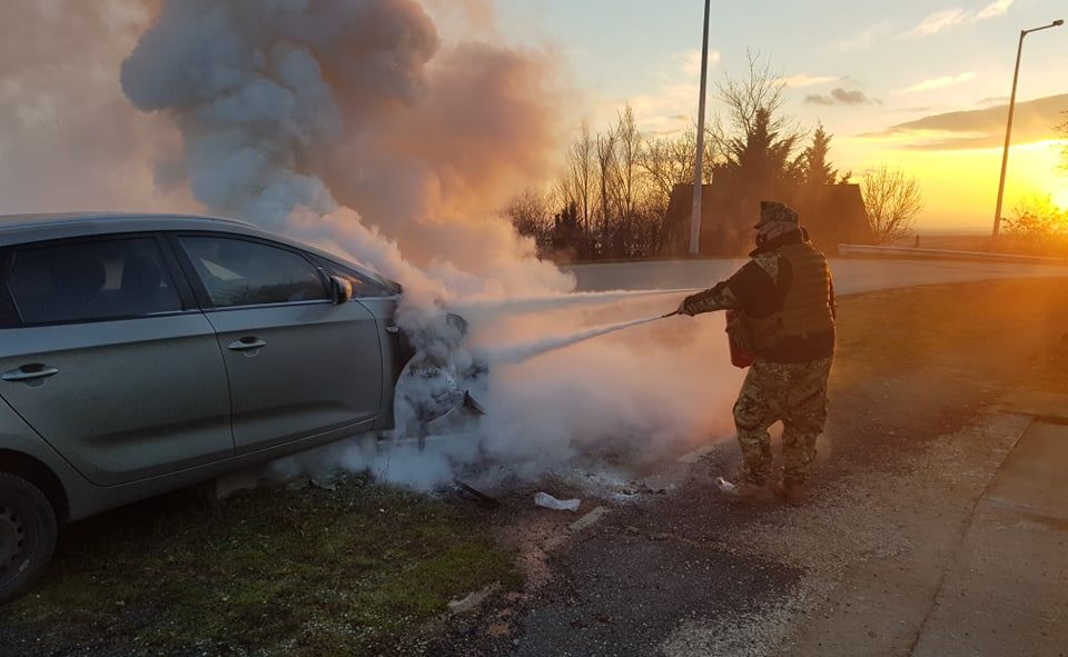 Ismét tüzet oltott a fehérvári híradóezred katonája