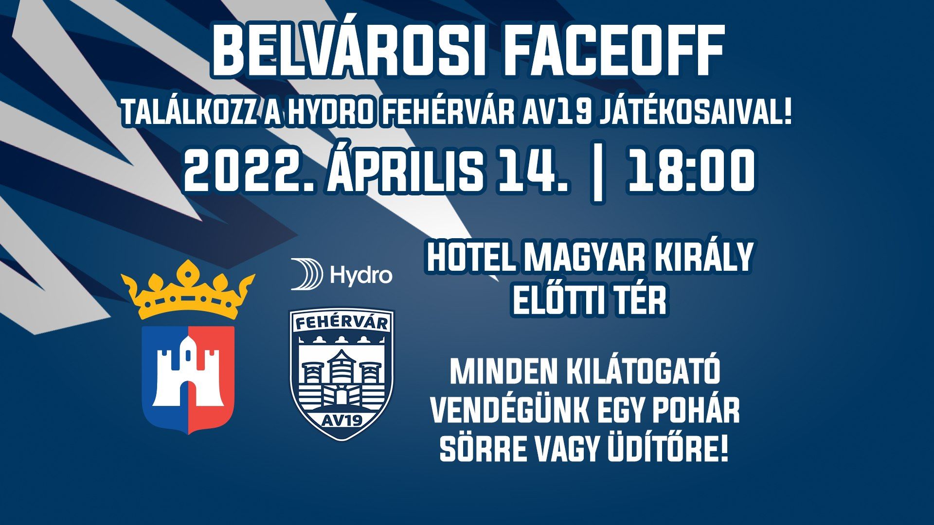 Csütörtök esti belvárosi találkozó a Hydro Fehérvár AV19 játékosaival