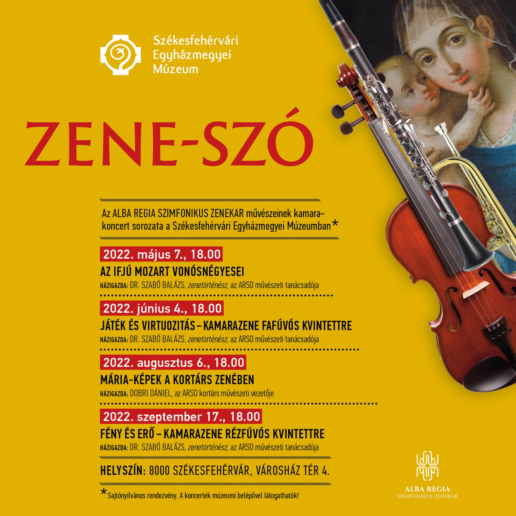 Játék és virtuozitás - folytatódik a Zene-Szó koncertsorozat