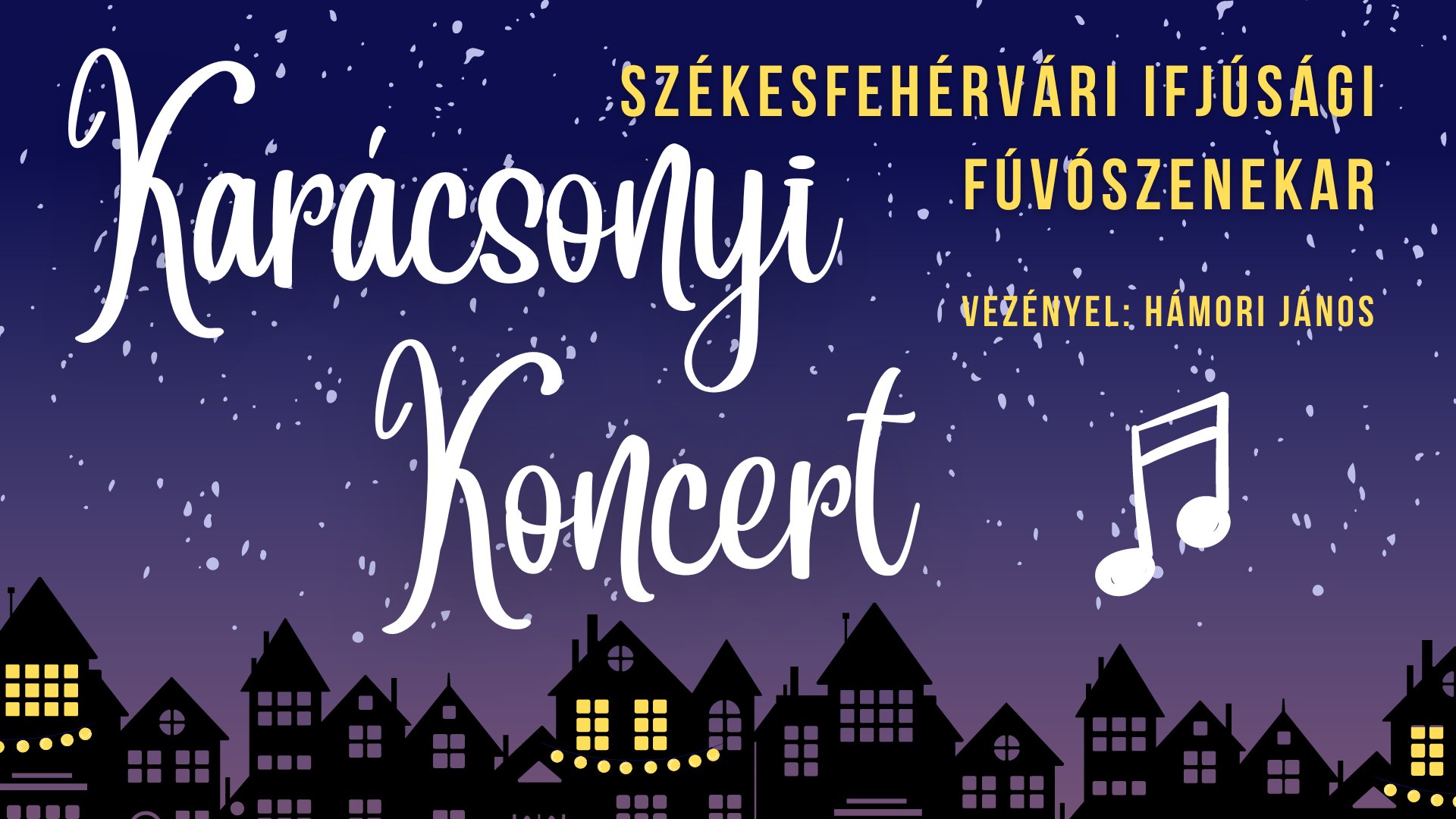 Karácsonyi koncert a Székesfehérvári Ifjúsági Fúvószenekarral