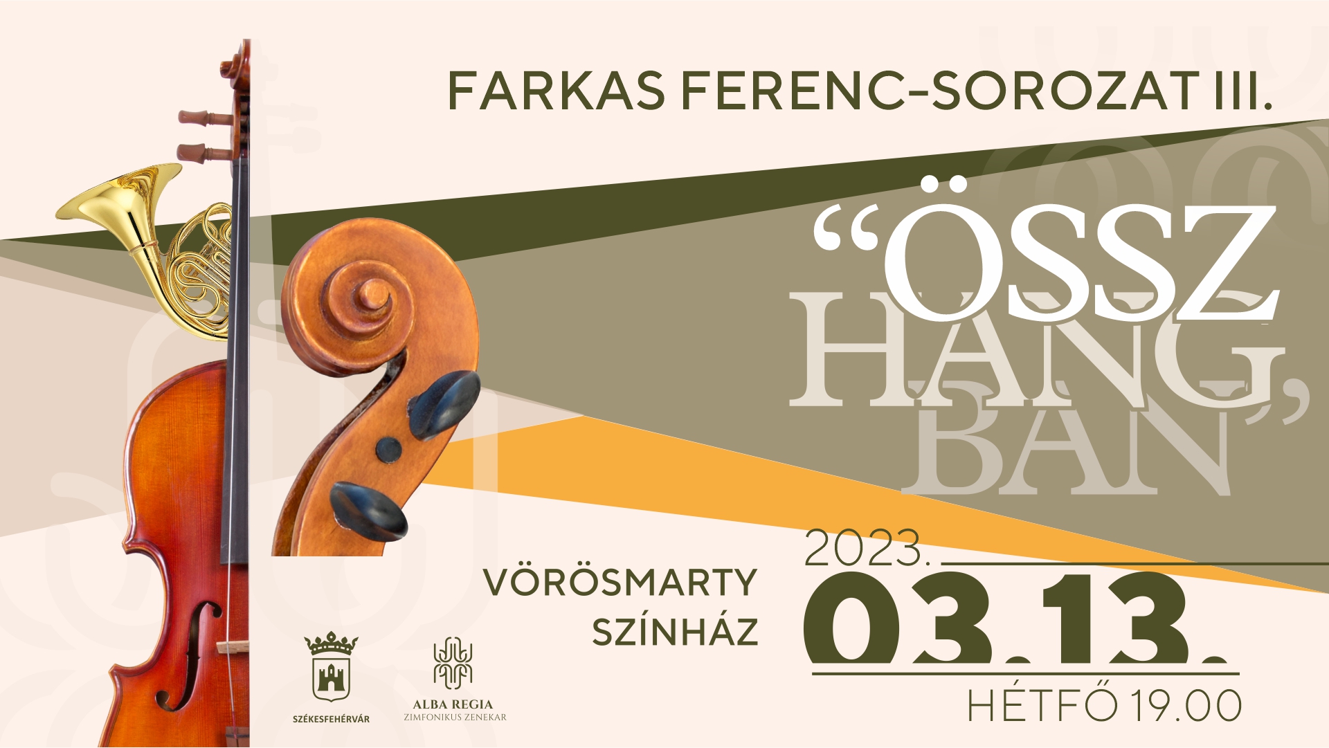 Összhangban - hétfőn este lesz a Farkas Ferenc sorozat harmadik koncertje
