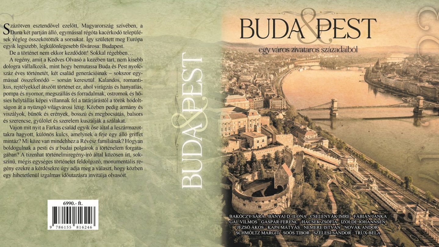 Buda & Pest – könyvbemutatót rendeznek csütörtökön a Vörösmarty Teremben