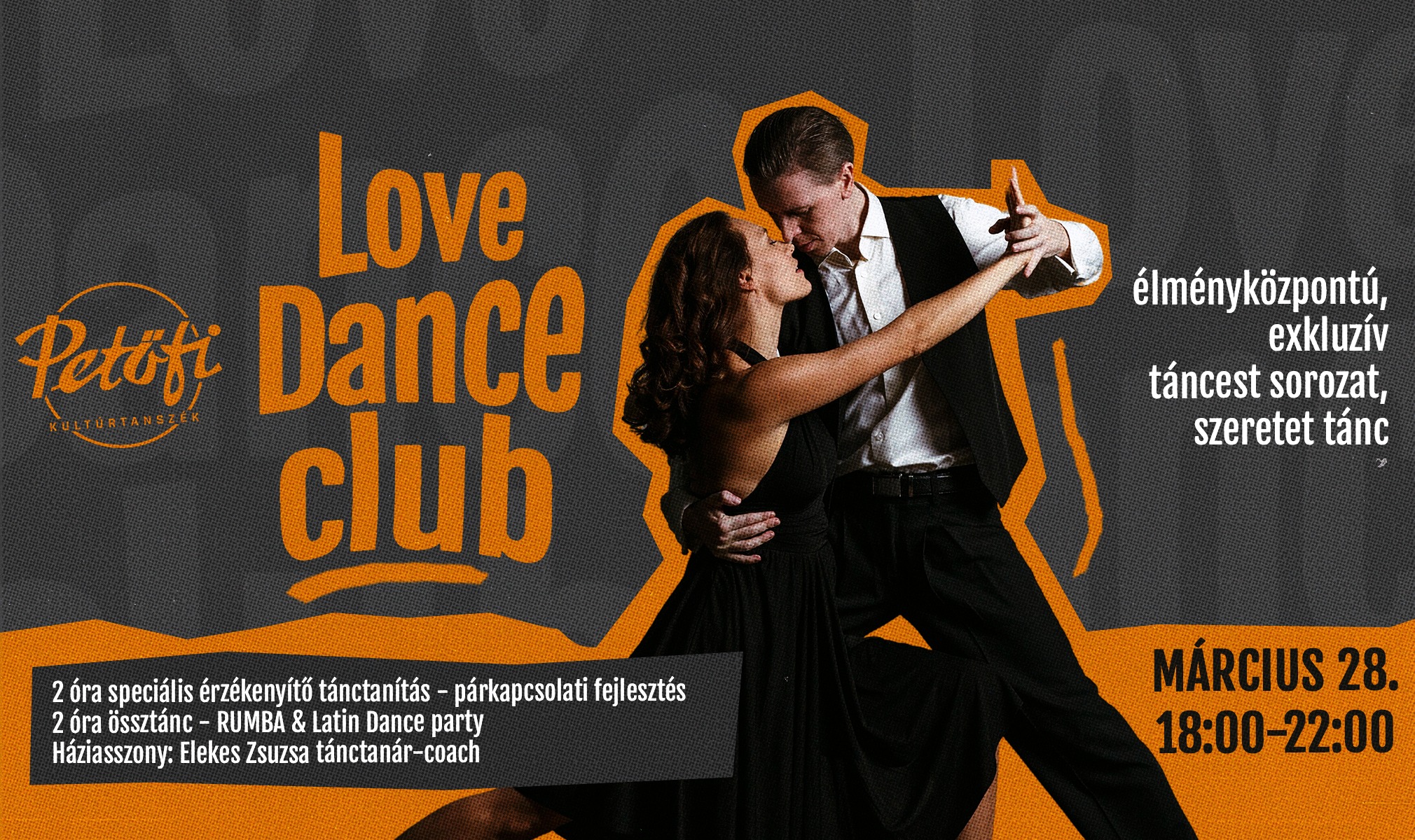 Érints, érezz, táncolj! – párokat várnak a csütörtökön folytatódó Love Dance Clubba