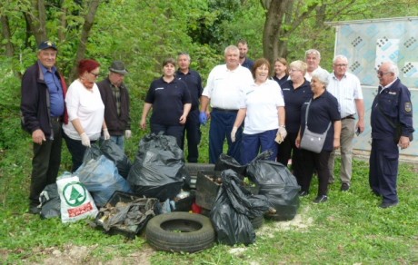 Illegális hulladéklerakót számoltak fel a vármegyei polgárőrök és rendőrök