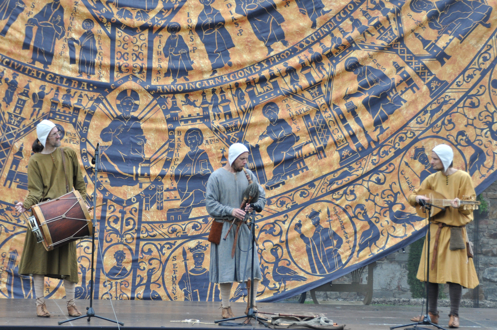 Középkori hangulat az Emlékhelyek Napján