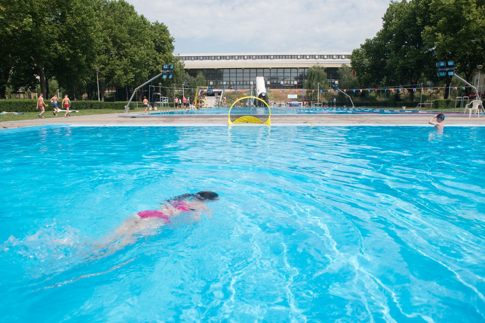 Mindenkit vár a fehérvári strand