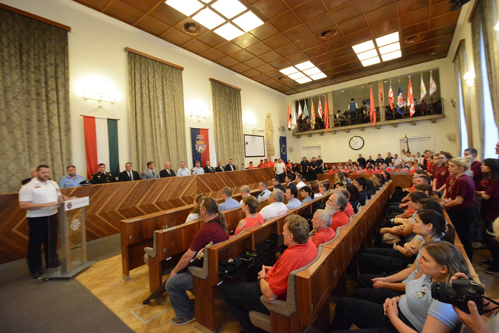 VII. Országos Hagyományos Tűzoltóverseny záró ünnepsége Fehérváron