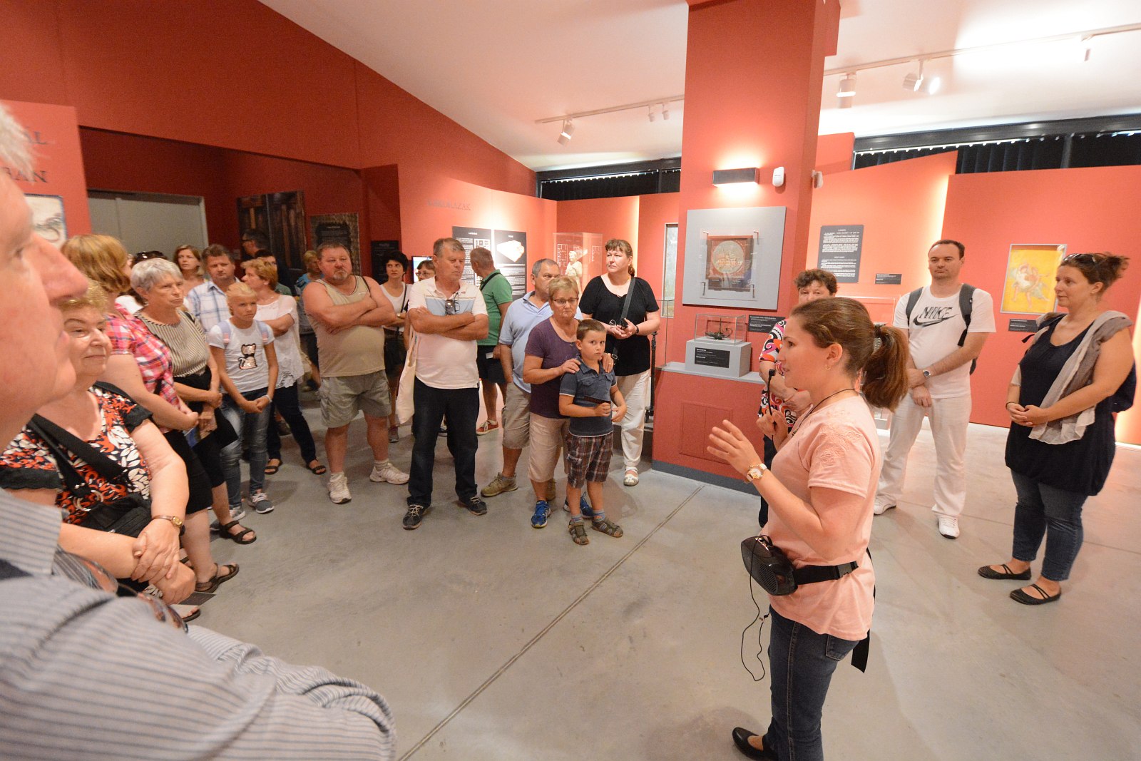 Pompeji kiállítás - rengetegen voltak az ingyenes tárlatvezetésen