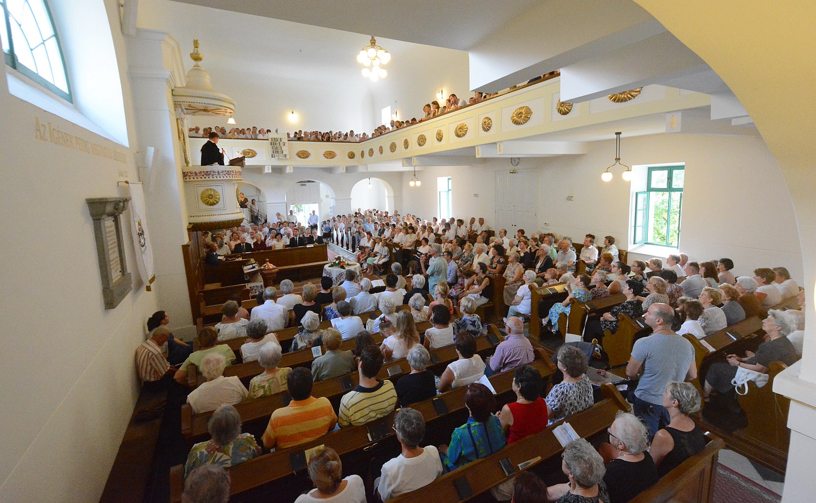 Istentisztelettel köszönt el a fehérvári közösségtől Somogyi László lelkész