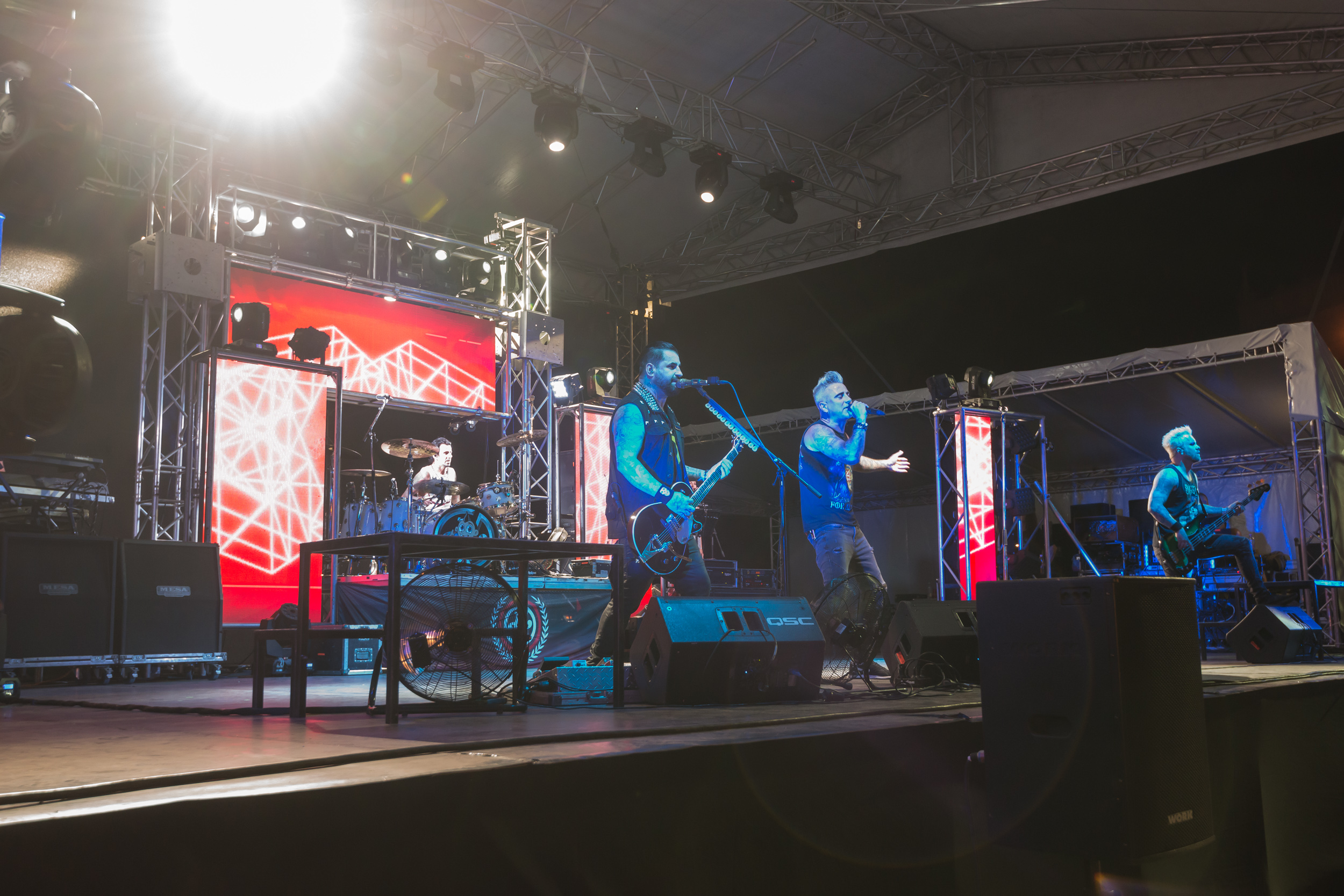 Hooligans koncert a Zichy színapon