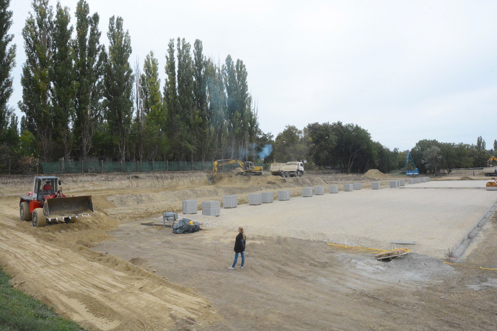 Jól haladnak a Túrózsáki úti szabadidőpark építésével