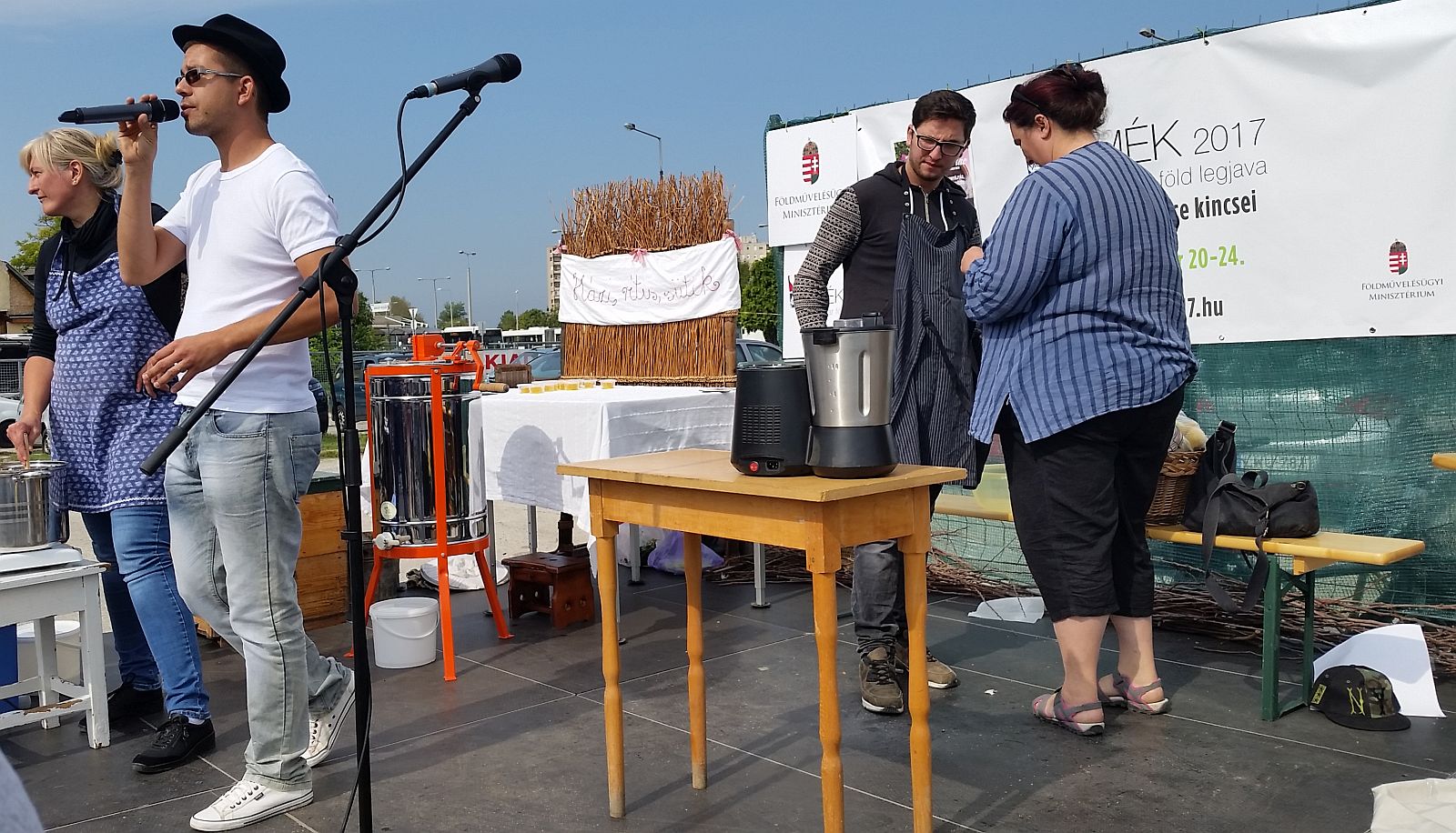 Interaktív termelői piac a Jancsárkertben