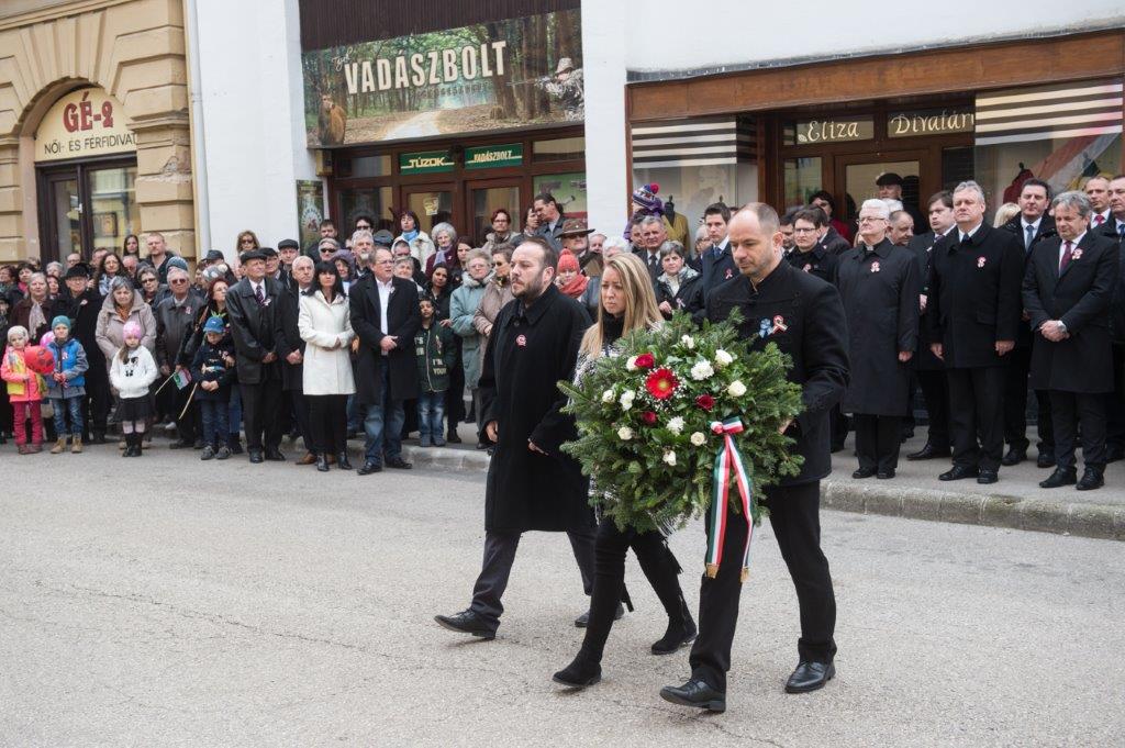 Március 15. Székesfehérvár belvárosában - 2017.
