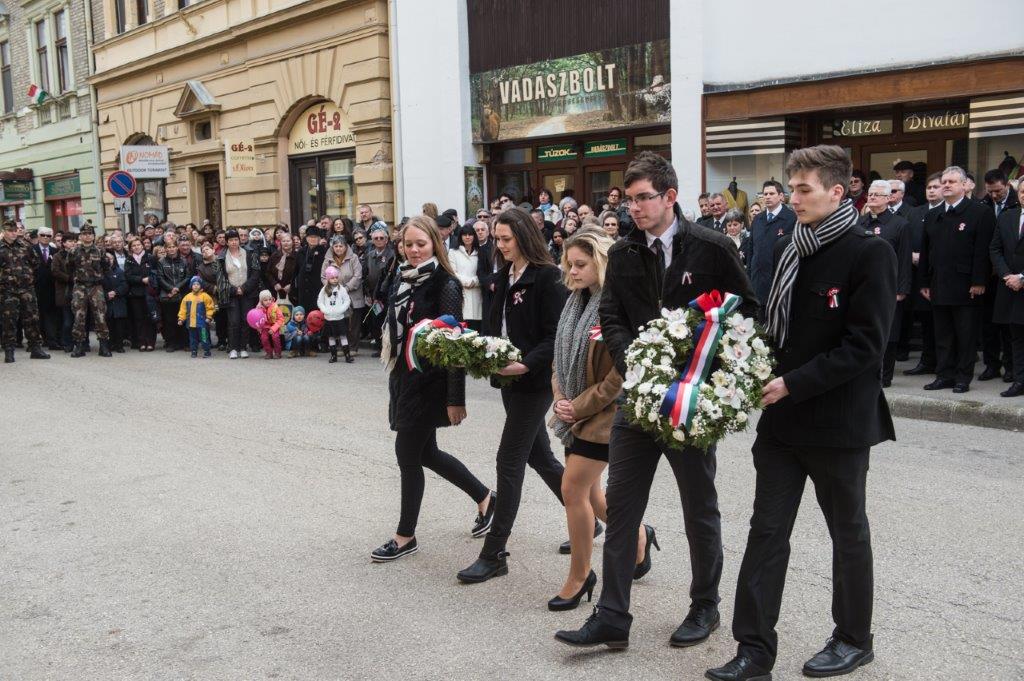 Március 15. Székesfehérvár belvárosában - 2017.
