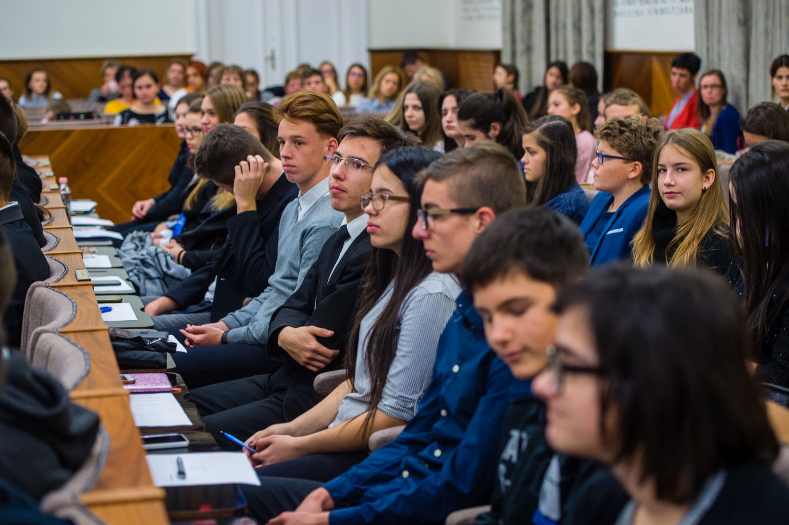 A Városházán ülésezett a Fejér Megyei Diákparlament