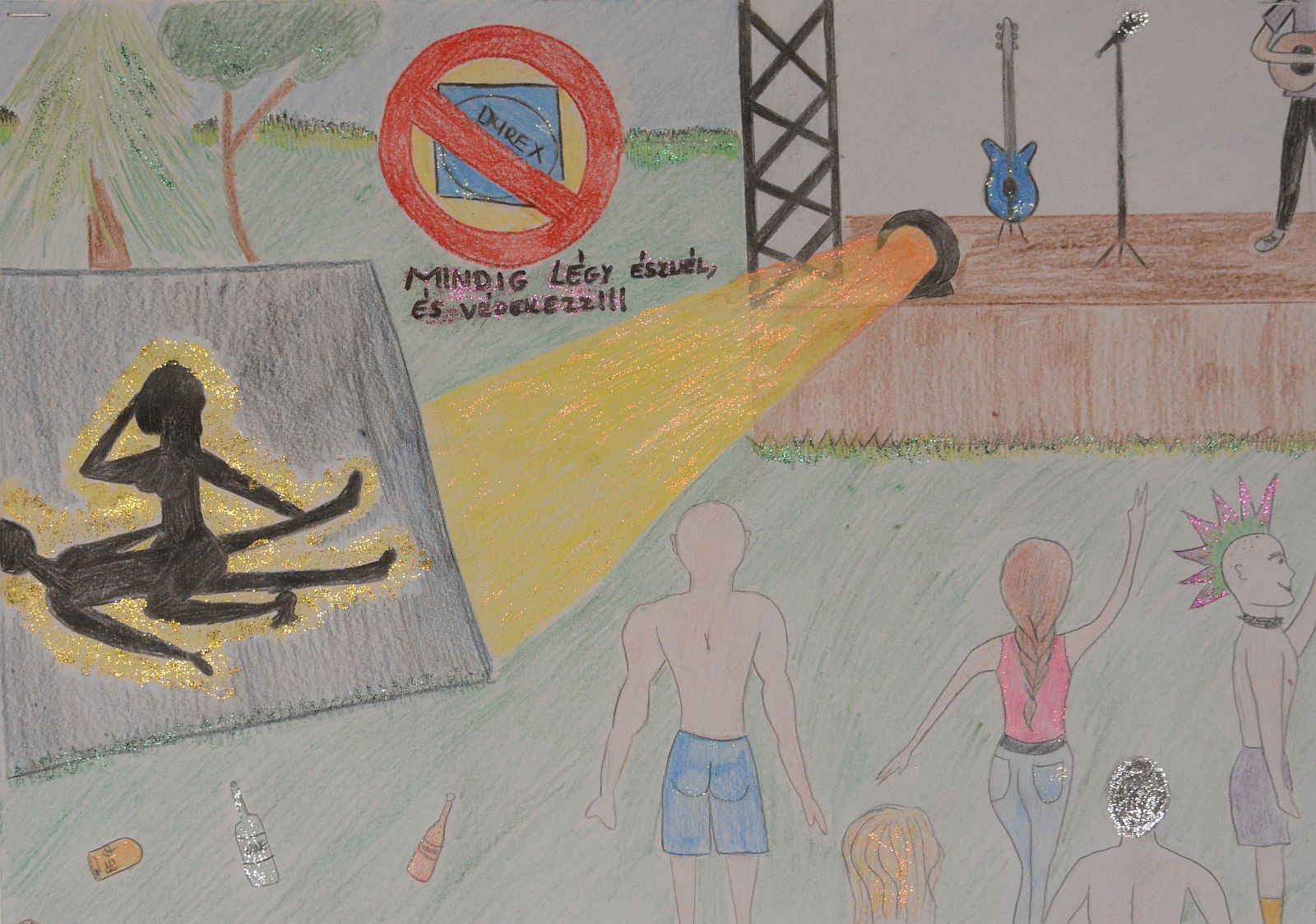 Döntésünk a jövőnk plakátkiállítás a fehérvári autóbuszpályaudvaron