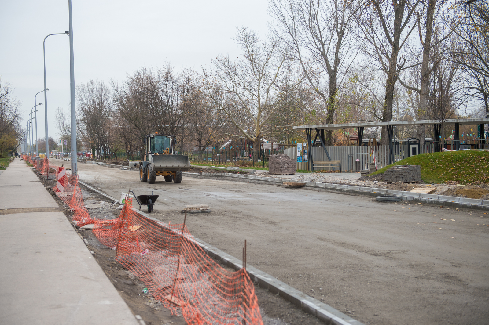 Útfelújítások Székesfehérváron 2017 novemberében