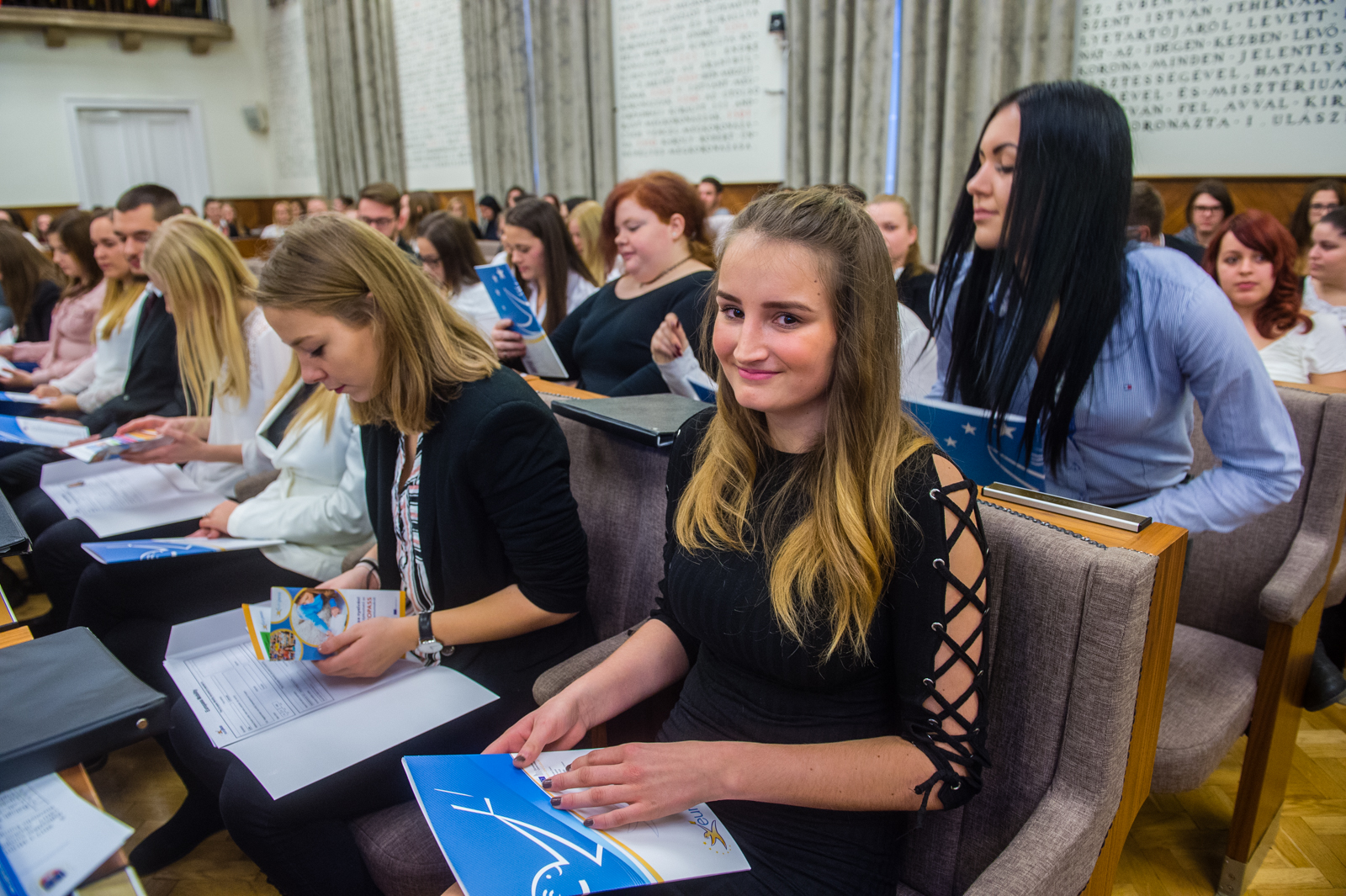 Erasmusos diákok élménybeszámolója a Városházán