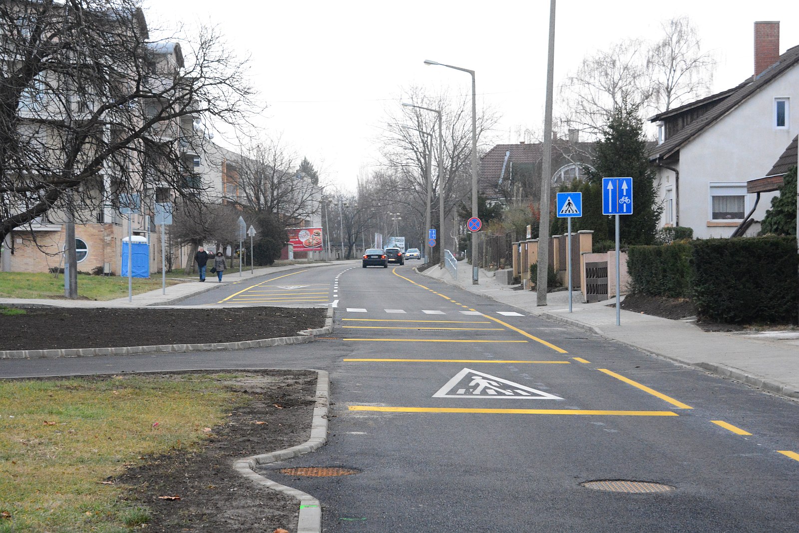 Ilyen lett a Pozsonyi út alsó szakasza a felújítás után
