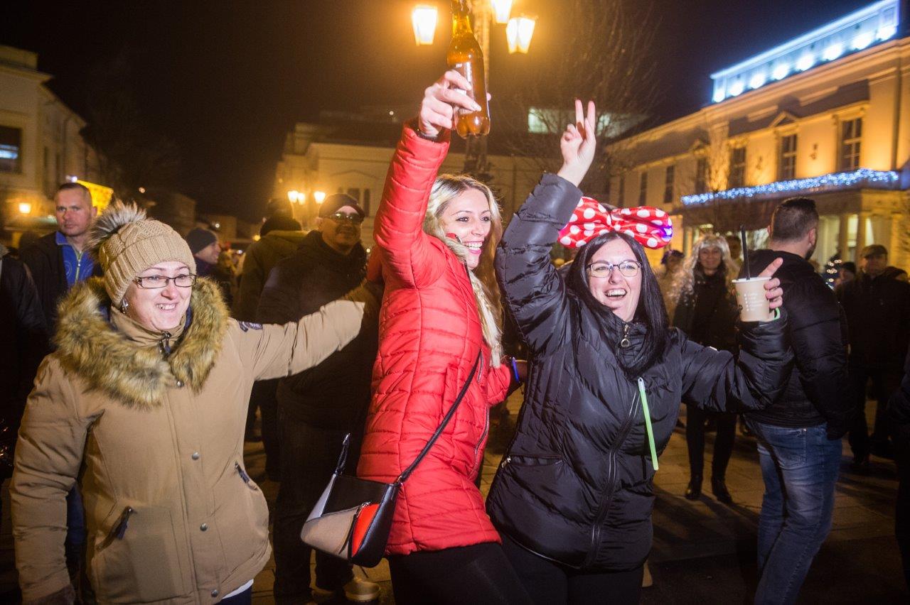 Így köszöntöttük Székesfehérváron a 2018-as évet