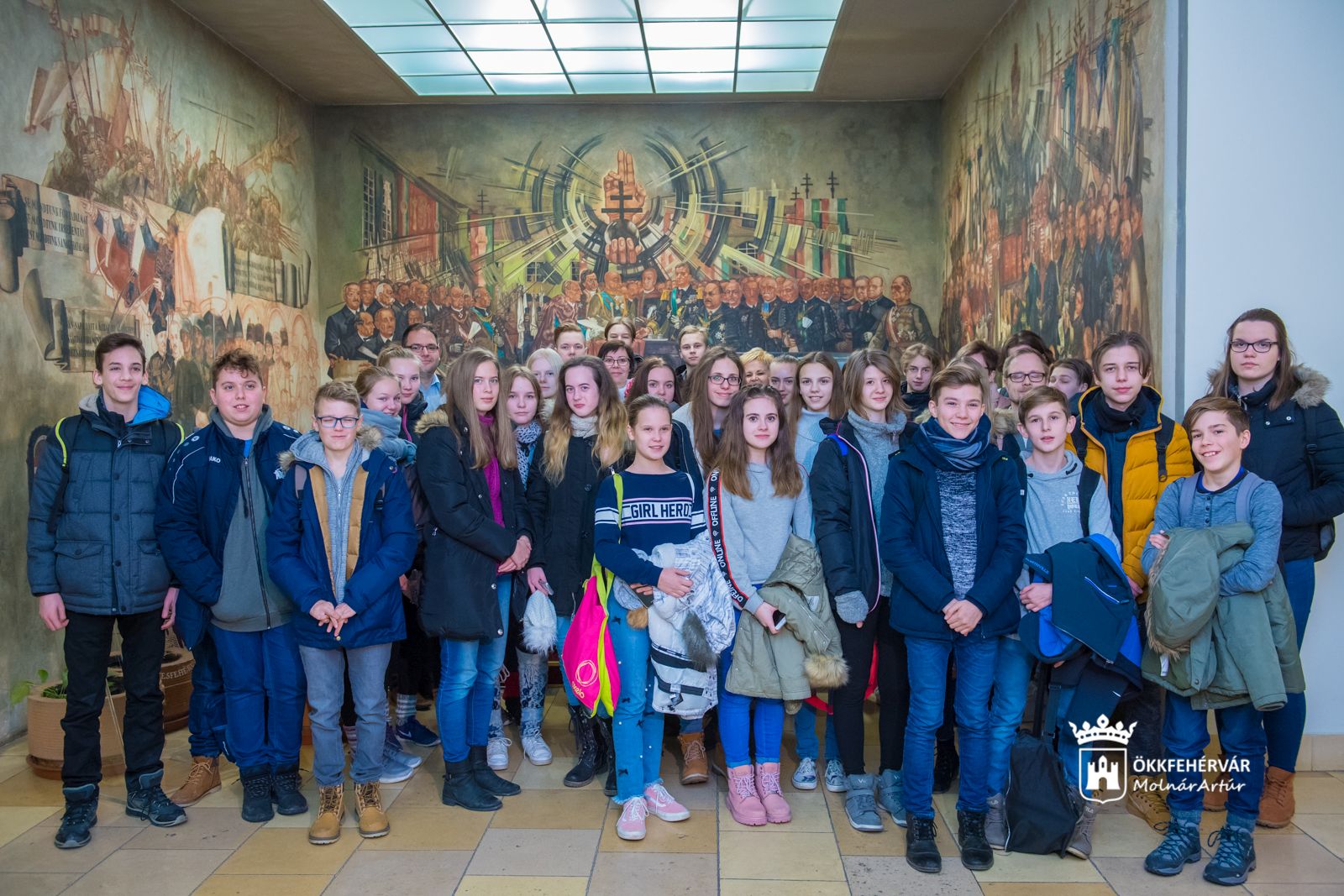 Finn testvérvárosunkból érkezett diákokat köszöntöttek