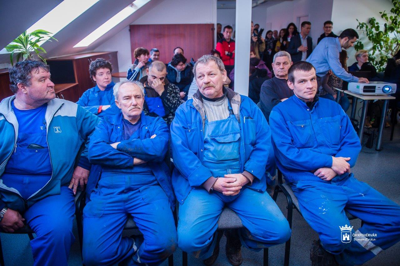 Polgármesteri köszönet a Csalai Hulladékkezelőben dolgozóknak