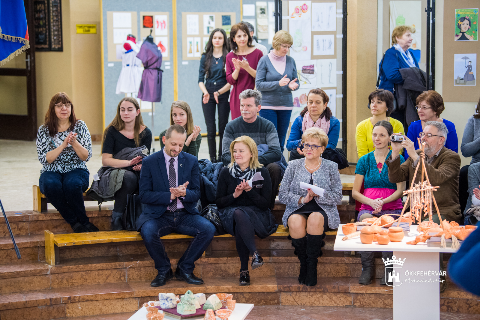 A Tópartis Téli Tárlat megnyitója