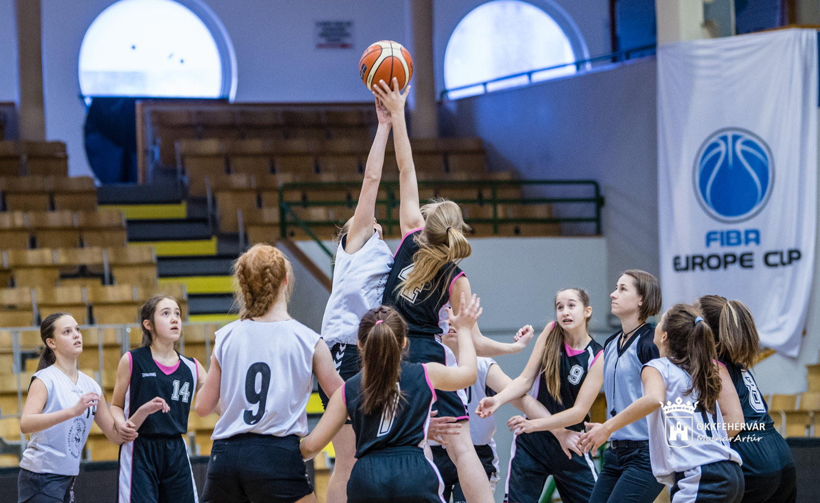 A fehérvári lány kosárlabda diákolimpia 7-8. osztályos döntője
