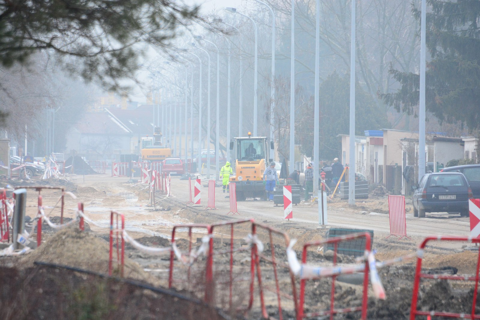 A fagyok után folytatódik a Ligetsor felújítása