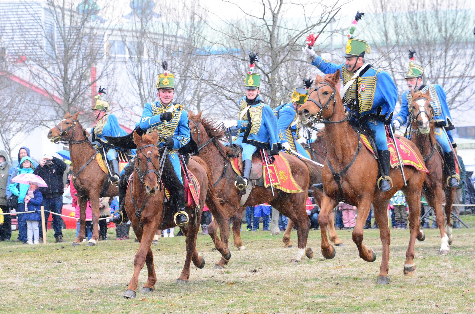 A Fehérvári Huszárok bemutatója 2018 március 15-én