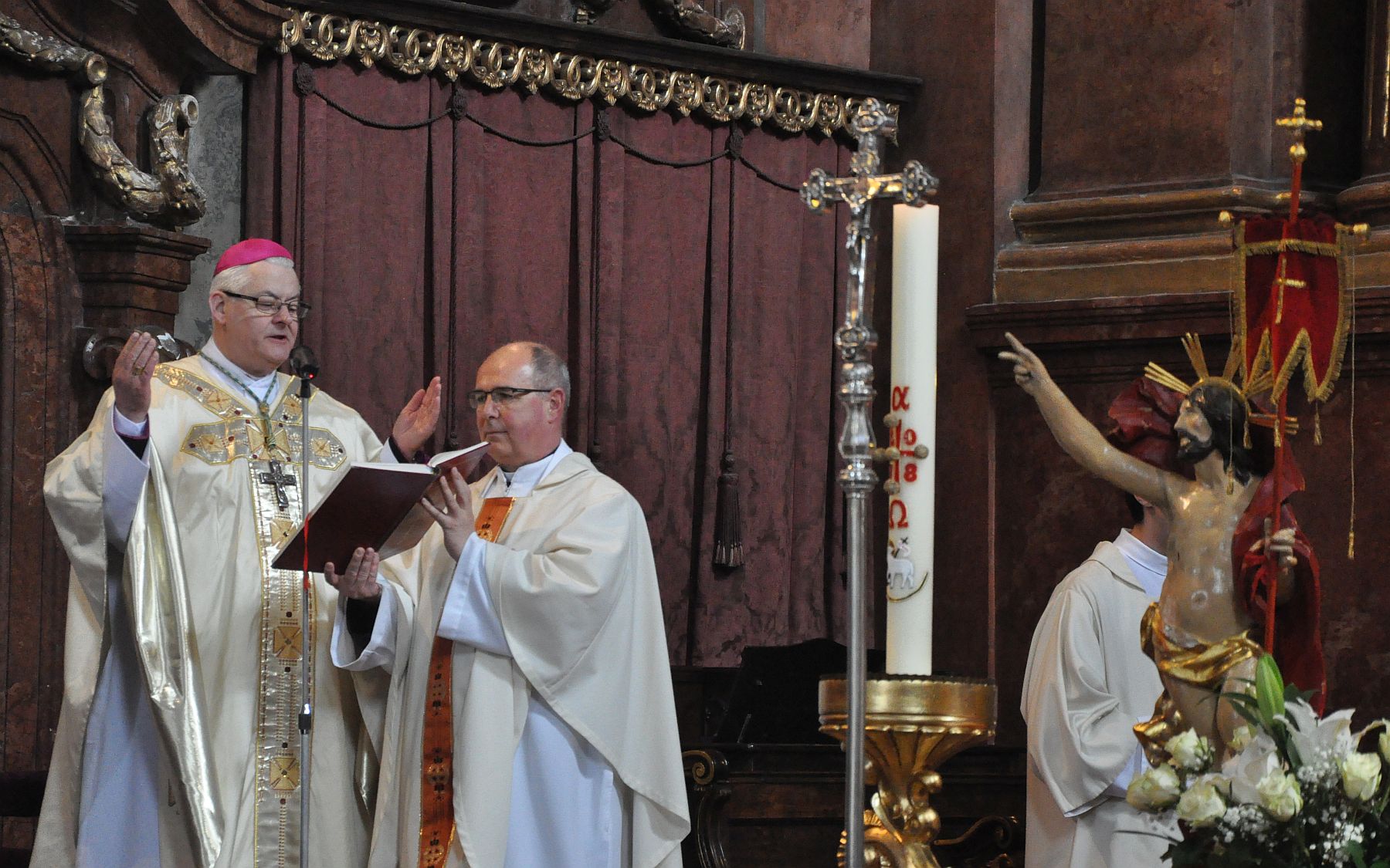 Húsvétvasárnapi püspöki szentmise a Székesegyházban