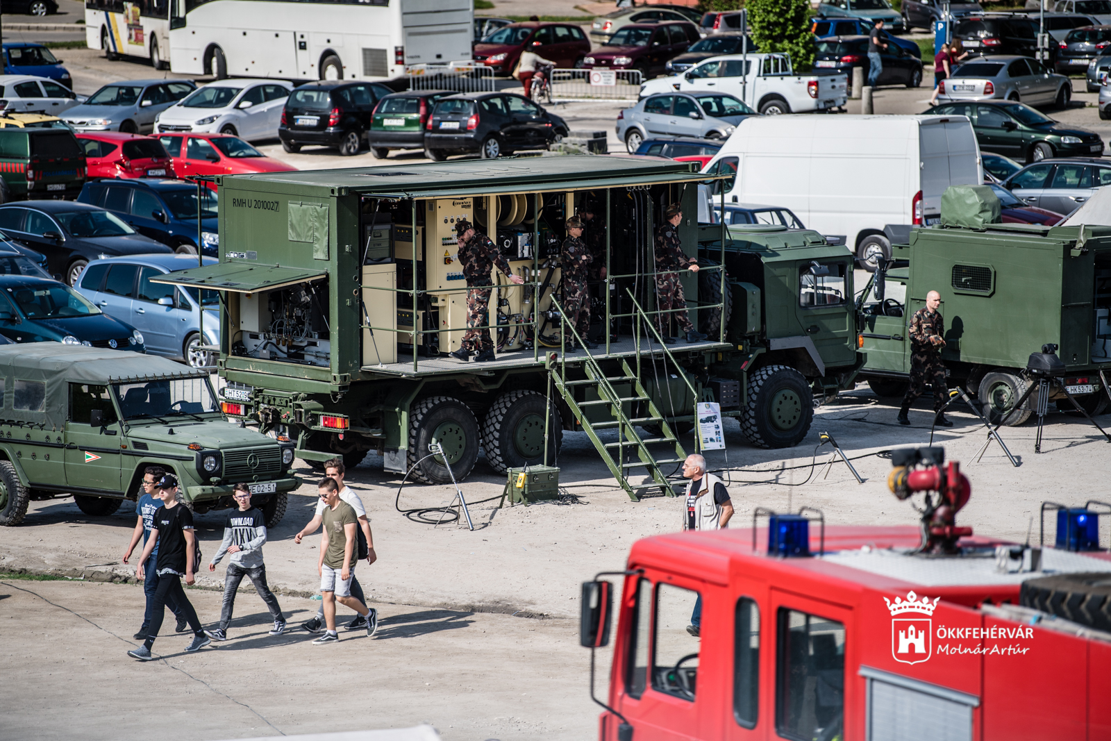 A IV. Katonai Toborzó Nap Székesfehérváron - délelőtt
