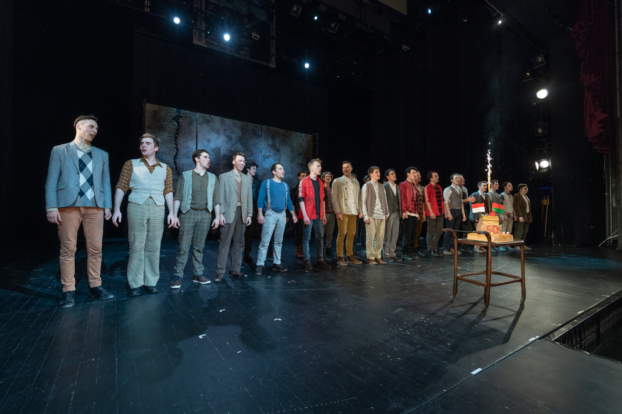 A Pál Utcai Fiúk 50. előadását ünnepelték