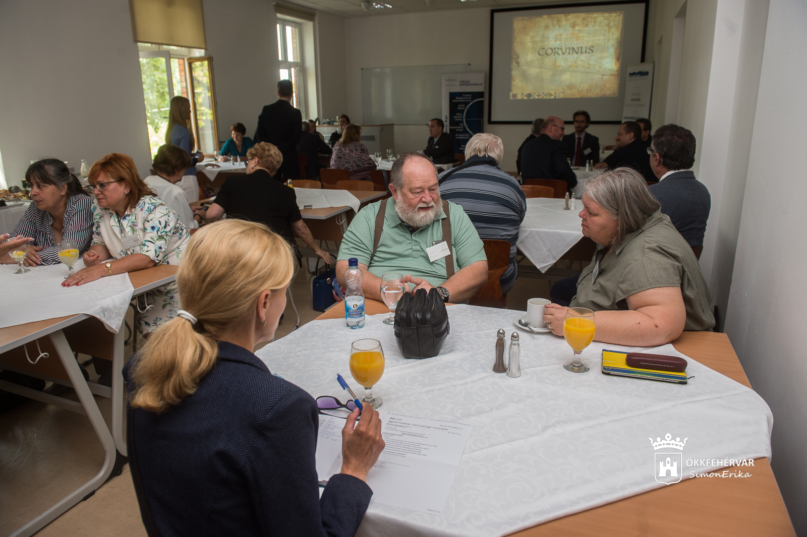Középiskolai vezetők a Corvinus Egyetemen