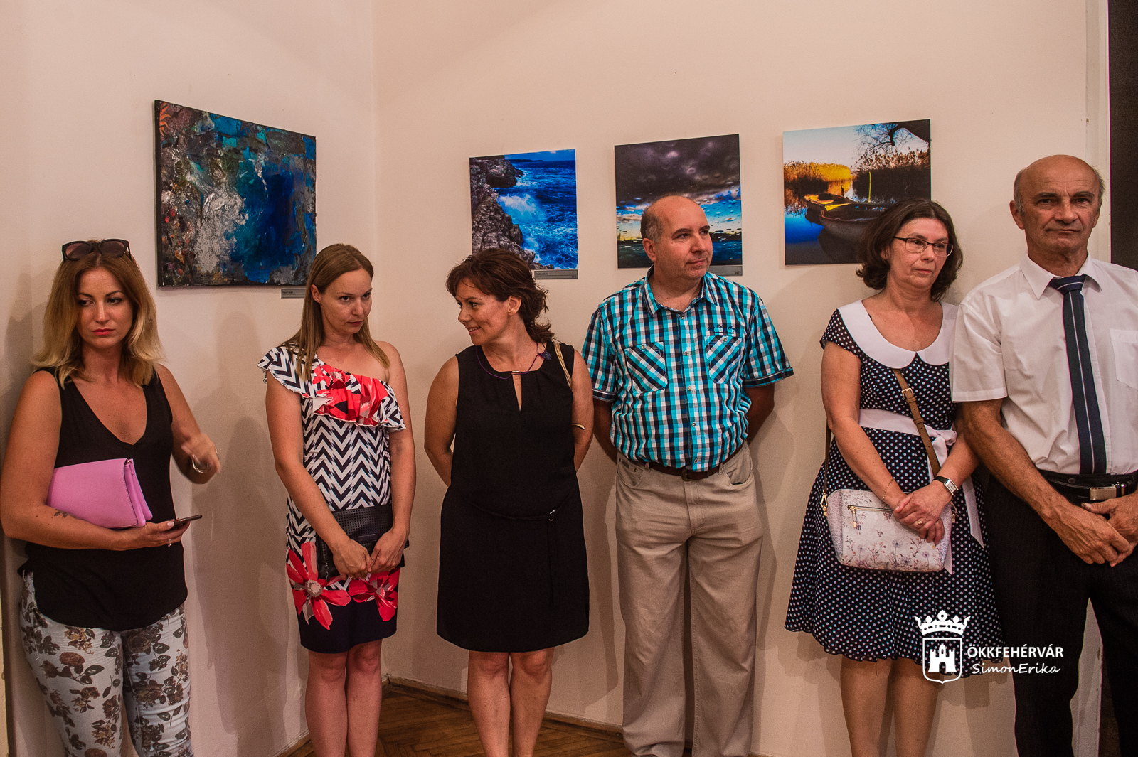 Kühl Júlia és Kühl Mátyás „Képzelt vizek” kiállításának megnyitója