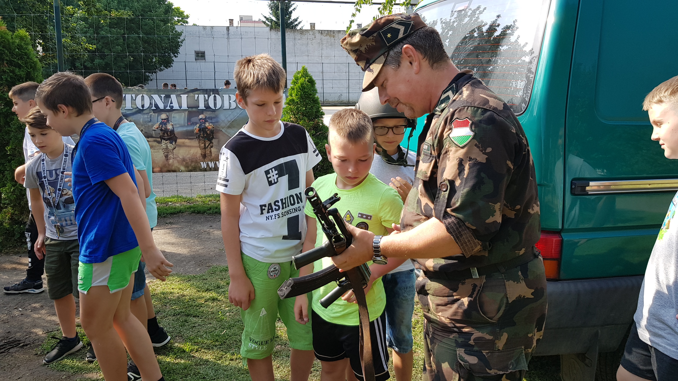 Diák-Honvédelmi és Sportnap a Vasváriban